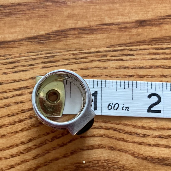 Silpada Sterling and Onyx Ring - Picture 4 of 5